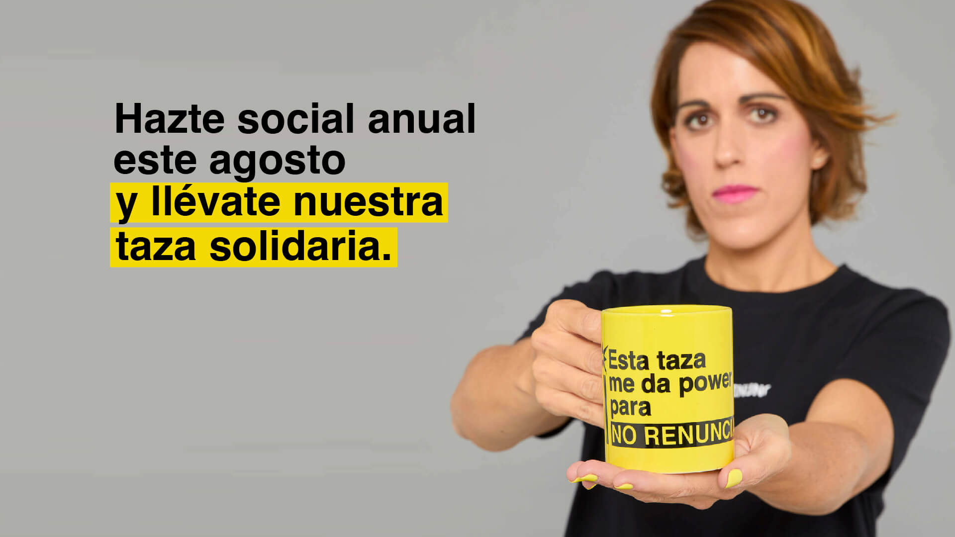 taza de regalo socia anual ynr