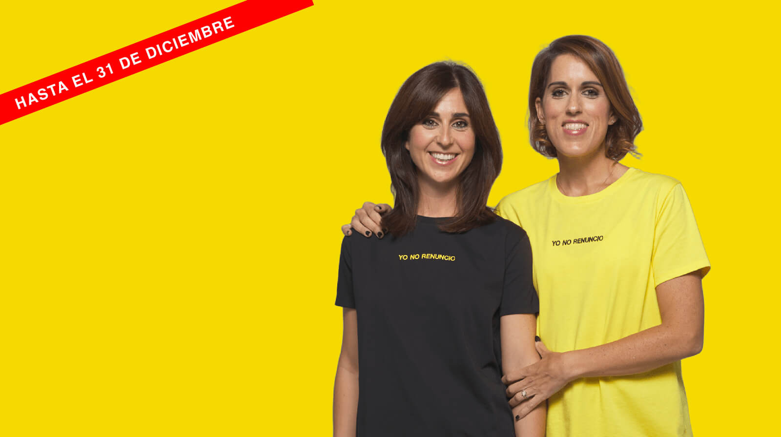 camiseta yo no renuncio