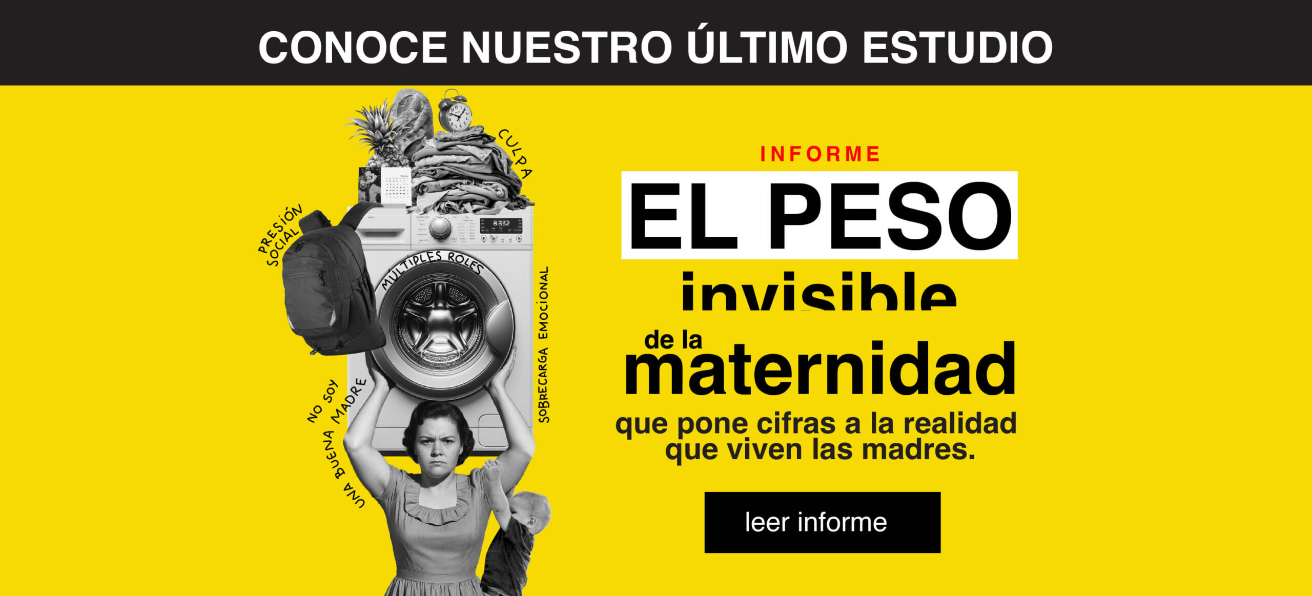 estudio peso invisible maternidad